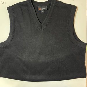 Black cobmex sweater vest Size-XS